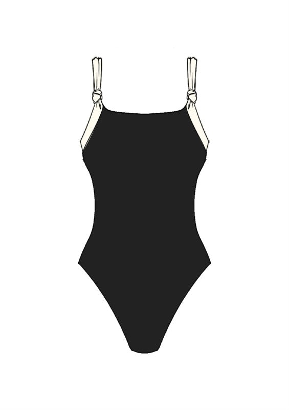 Black Tie One-Piece