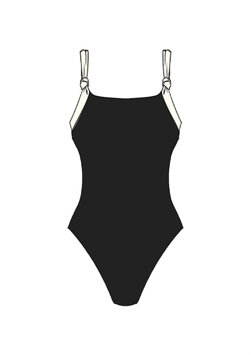 Black Tie One-Piece